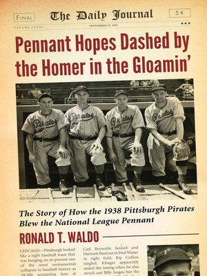 cover image of Pennant Hopes Dashed by the Homer in the Gloamin'